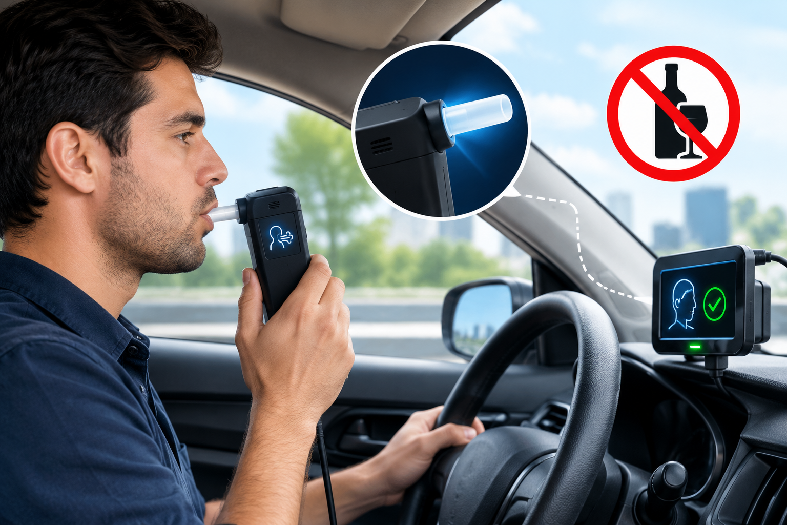 Vehicle Alcohol Detection System