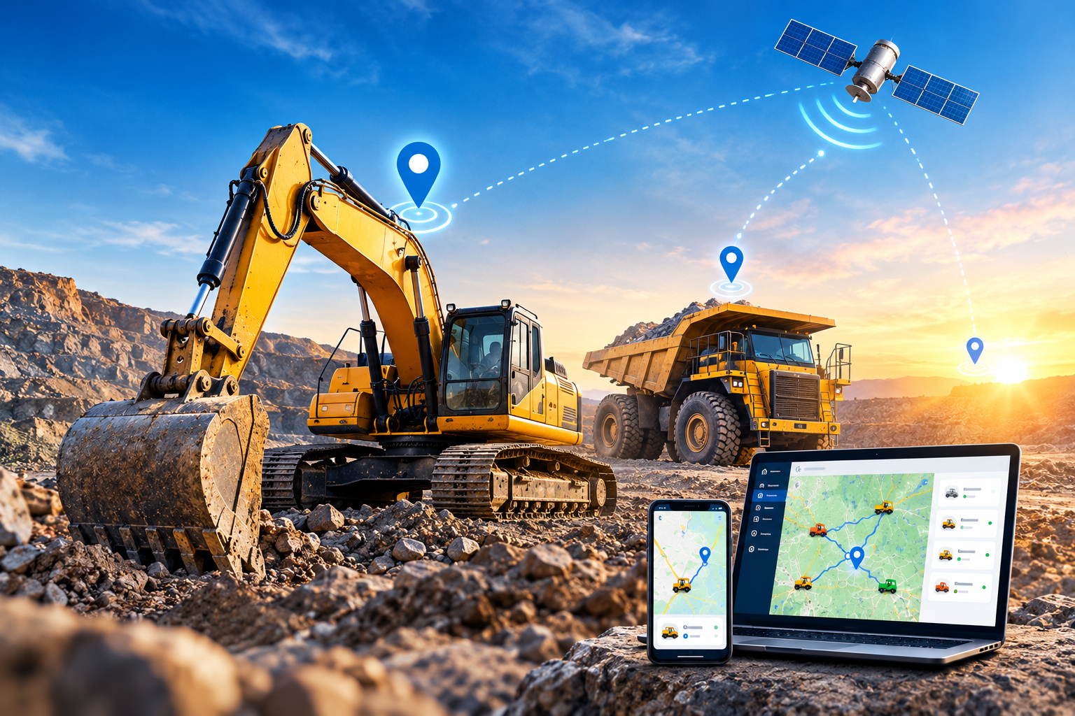 GPS Tracking for Heavy Machinery