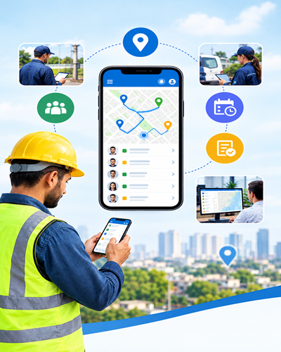 Mobile Workforce Management System mobile workforce tracking field force management field workforce tracking employee field tracking GPS workforce tracking mobile workforce tracking software